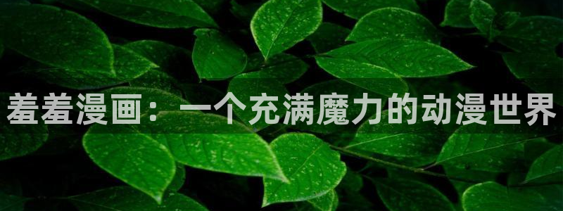 动漫共和国omofun下载：羞羞漫画：一个充满魔力的动漫世界