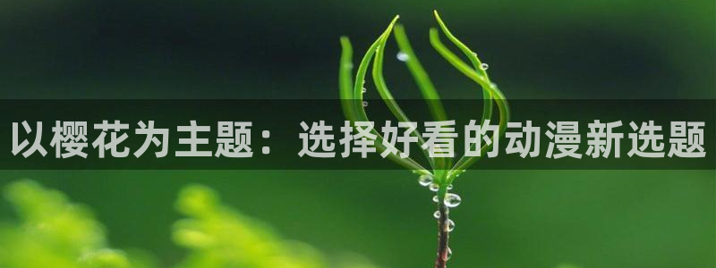 omofun动漫动画：以樱花为主题：选择好看的动漫新选题